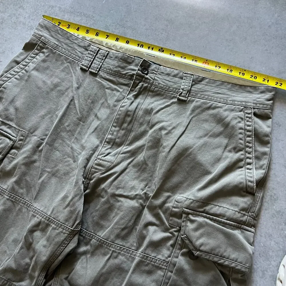 Men’s Polo Ralph Lauren Cargo Green Khaki Shorts Size 44 Big & Tall